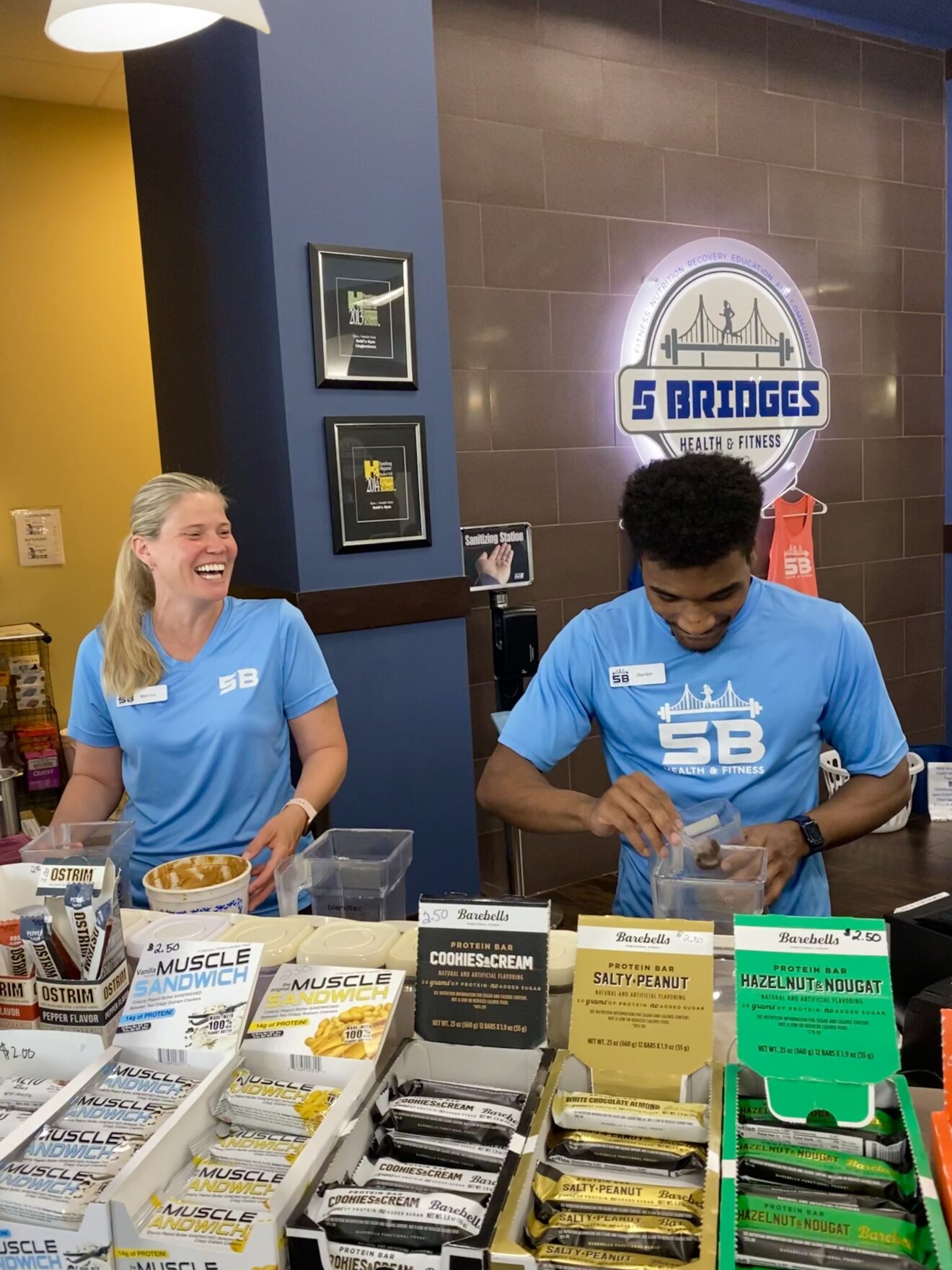 products offered by 5 bridges health and fitness