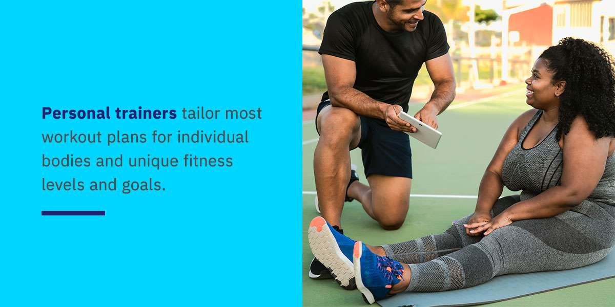 What do personal trainers do?